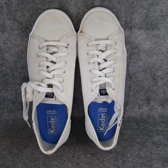 Keds Shoes Womens 7 Athletic Trainers Kickstart Sneakers Lace Up Active Canvas - Picture 6 of 14